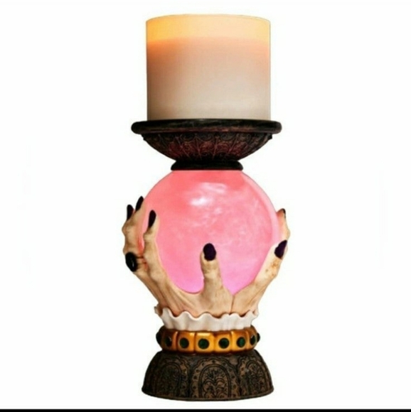 Bath & Bodyworks Fortune Teller Waterglobe Candle Holder - Picture 10 of 12
